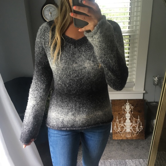 Dkny Sweaters - DKNY Jeans Wool Blend Grey Knit Sweater